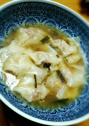 ワンタンスープ-レシピのメイン写真