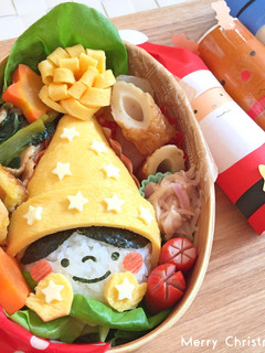 クリスマス☆簡単♩おにぎり弁当☆キャラ弁-レシピのメイン写真