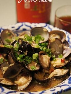しじみのニンニク紹興酒蒸し-レシピのメイン写真