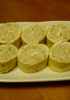 レンジで簡単♪油揚げのラップロール-レシピのメイン写真