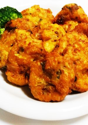 琉木綿とうふとキムチのふわふわ揚げ-レシピのメイン写真