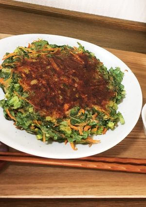 野菜のチヂミ風＊冷蔵庫の整理に-レシピのメイン写真