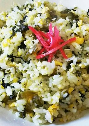 高菜チャーハン-レシピのメイン写真