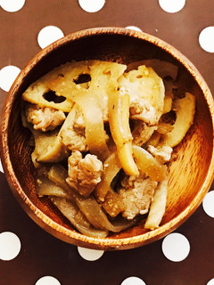 レンコンの胡麻きんぴら-レシピのメイン写真