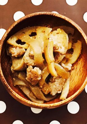 レンコンの胡麻きんぴら-レシピのメイン写真