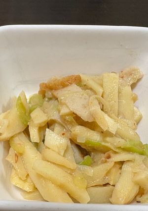 筍の味噌炒め-レシピのメイン写真