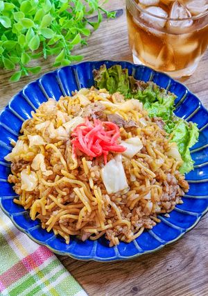 10分で出来る~！神戸発祥~そばめし-レシピのメイン写真
