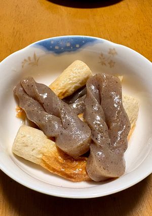 ピリ辛こんにゃくとちくわ炒め-レシピのメイン写真