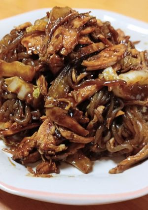 糸こんにゃくのソース焼きそば-レシピのメイン写真