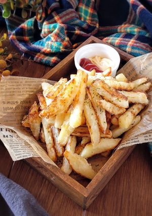 簡単おつまみ☆やみつき旨塩フライドポテト-レシピのメイン写真