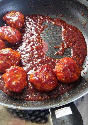 焼くだけ♪ヘルシーヤンニョムチキン風-レシピのメイン写真