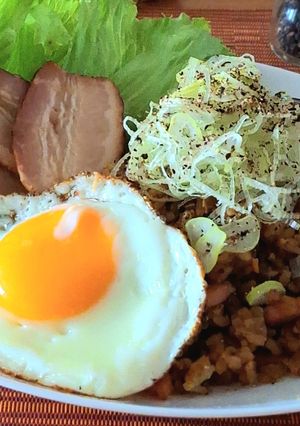 富山ブラック風チャーハン-レシピのメイン写真
