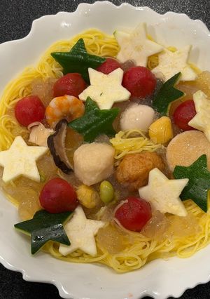 メチャ簡単　市販の冷やしおでんそうめん-レシピのメイン写真