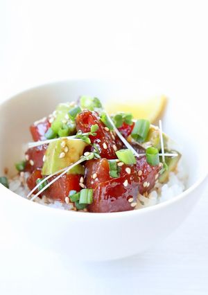 簡単手軽な【アヒポキ丼】ハワイ料理-レシピのメイン写真
