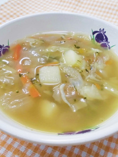野菜たっぷりしらすの野菜スープ-レシピのメイン写真