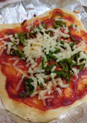 BP薄力粉使用・フライパンで焼くピザ-レシピのメイン写真
