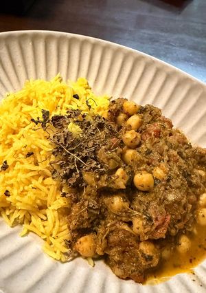 ほうれん草しめじひよこ豆のスパイスカレー-レシピのメイン写真