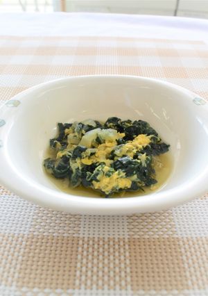 【離乳食中期～】野菜の卵とじ-レシピのメイン写真
