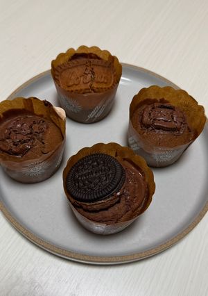 米粉チョコカップケーキ🍫もっちり❤️-レシピのメイン写真