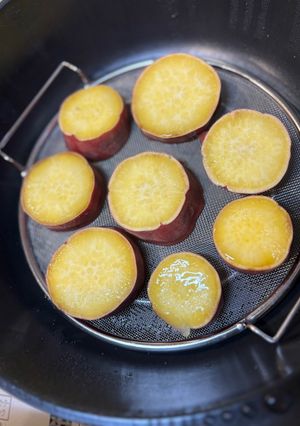 フライパンスチーマーでふかし芋-レシピのメイン写真