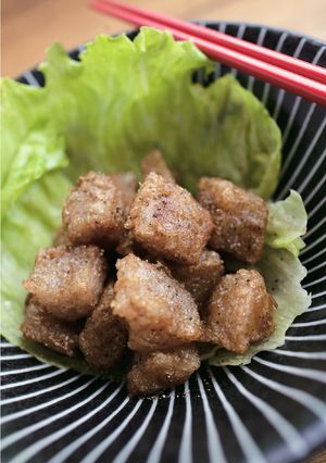 腸活◎ちぎり蒟蒻の唐揚げ-レシピのメイン写真