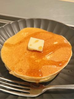 米粉のおやつ🐾もちもちホットケーキ-レシピのメイン写真