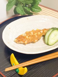 鮭のネギ味噌焼き-レシピのメイン写真