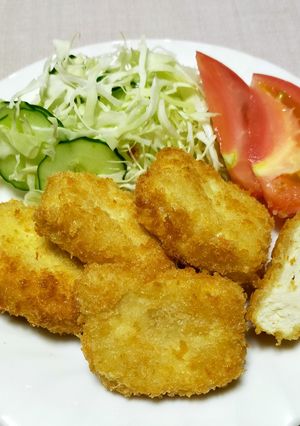 冷凍した豆腐で油を吸わないあっさりカツ-レシピのメイン写真