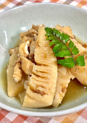 初筍でほっこりおかか煮♪-レシピのメイン写真
