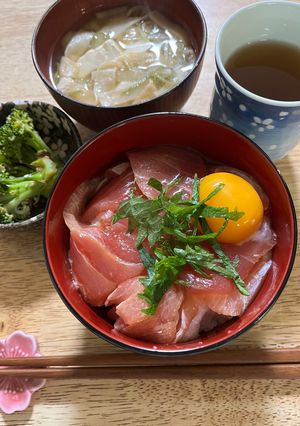 マグロ漬け丼-レシピのメイン写真