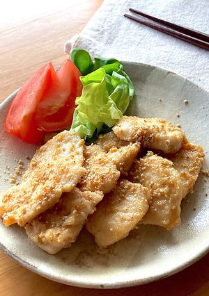 ＊やわらか〜＊鶏胸肉の胡麻マヨ和え＊-レシピのメイン写真
