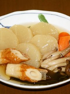 ストーブの上で煮物-レシピのメイン写真