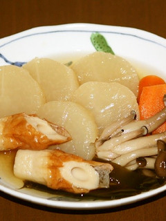 ストーブの上で煮物-レシピのメイン写真