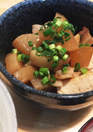 ほくほく！大根と豚肉とお豆腐の煮物-レシピのメイン写真