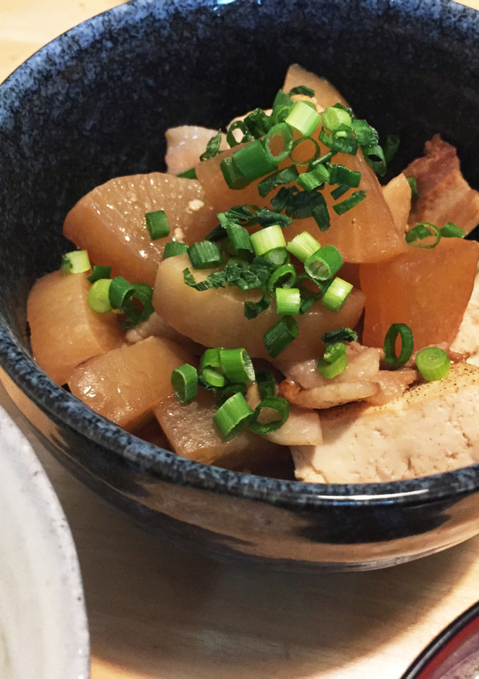 ほくほく！大根と豚肉とお豆腐の煮物-レシピのメイン写真