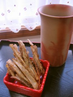 ごぼう香るあたただし激旨スナック-レシピのメイン写真