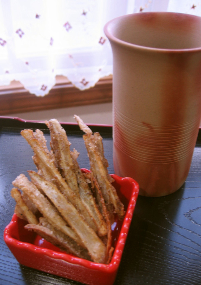 ごぼう香るあたただし激旨スナック-レシピのメイン写真