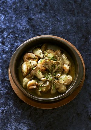 魚介ときのこのアヒージョ-レシピのメイン写真