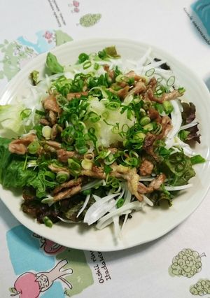 簡単 野菜たっぷり せせりポン酢-レシピのメイン写真