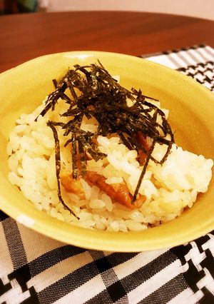 包丁不要♬焼き鳥の缶詰De炊き込みご飯-レシピのメイン写真