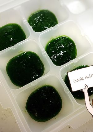 離乳食初期　ブレンダーでほうれん草-レシピのメイン写真