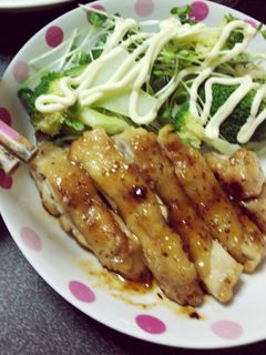 鶏もも肉のはちみつマスタード焼き-レシピのメイン写真