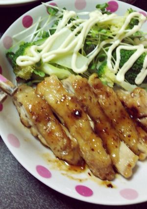 鶏もも肉のはちみつマスタード焼き-レシピのメイン写真