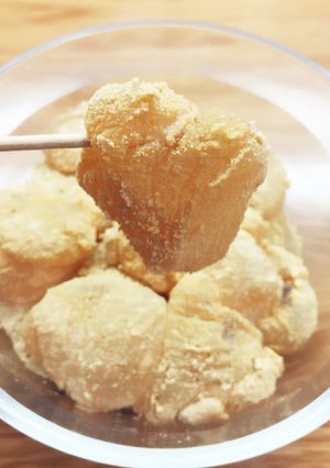 ヘルシーおやつ わらびもち みるくもち-レシピのメイン写真