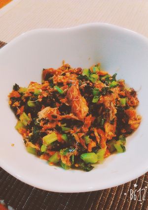 超簡単！味付けサバ缶で大根の葉ふりかけ-レシピのメイン写真