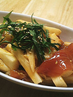 ピリ辛☆マグロと長芋のユッケ風コチュ和え-レシピのメイン写真
