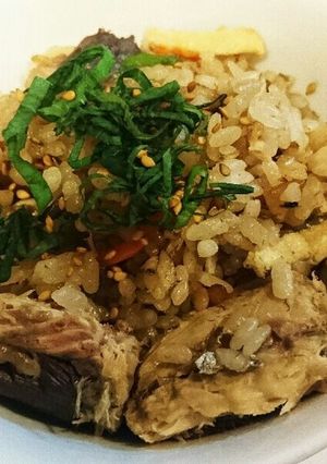サバの水煮缶で炊き込みご飯-レシピのメイン写真