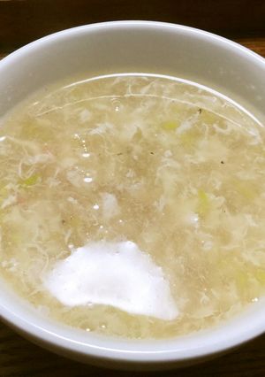 卵スープ-レシピのメイン写真