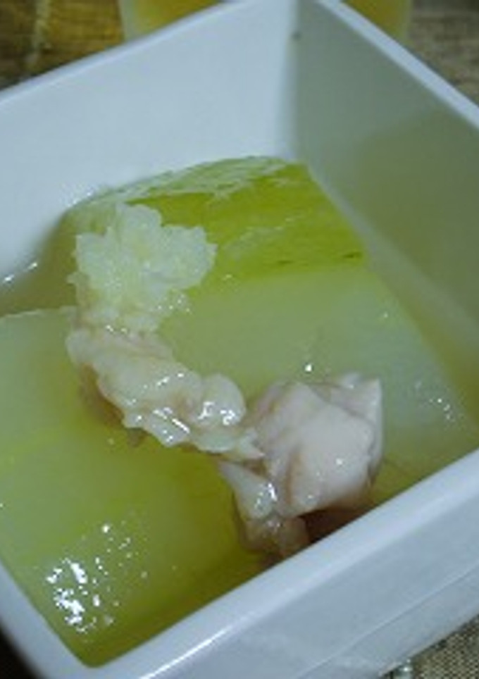 冬瓜の冷たい煮物-レシピのメイン写真
