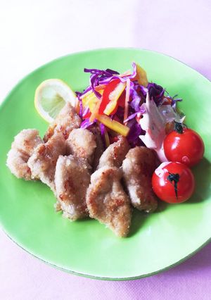 鶏胸のジューシー漬け揚げ焼き-レシピのメイン写真